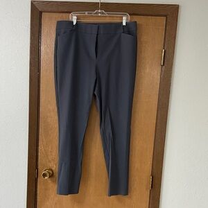 LOFT Navy Skinny Ponte Pants
